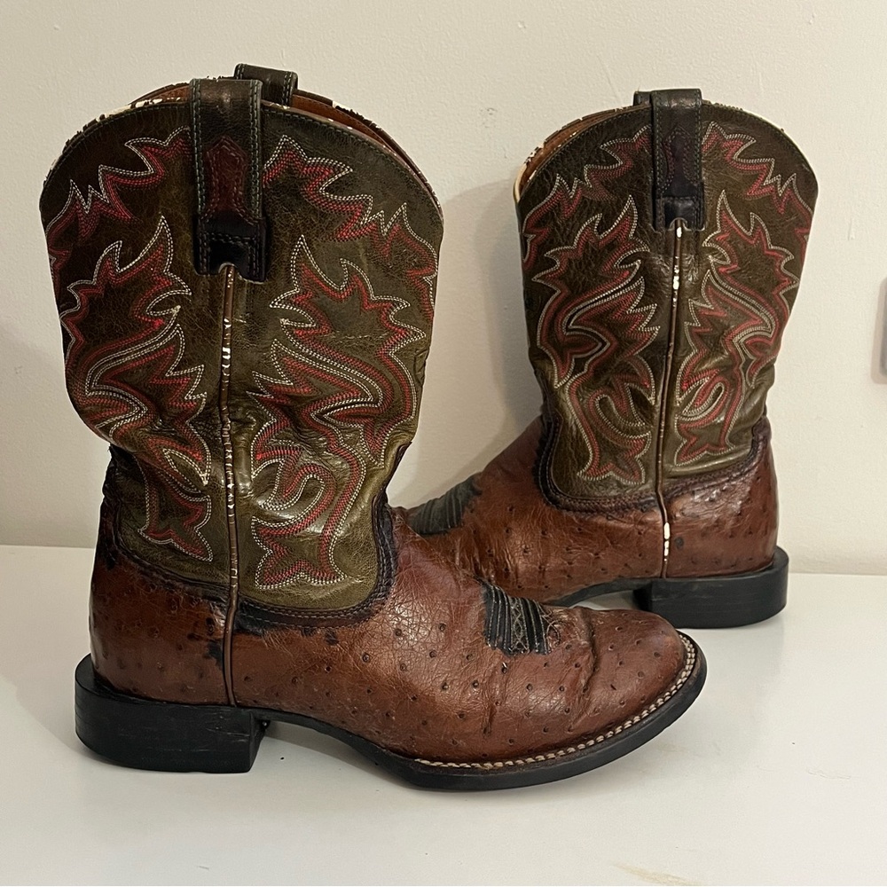 Ariat Men’s Leather Western Boots Size 8.5